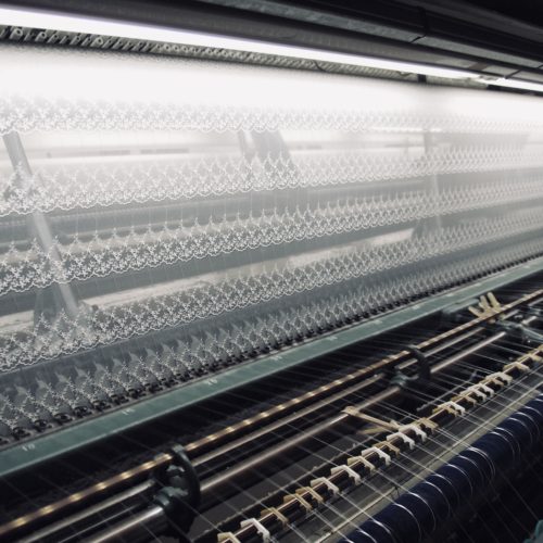 Embroidery lace manufacturing scene 1